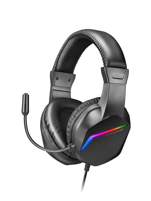 Mars Gaming lanza sus nuevos auriculares gaming RGB ultraligeros MH122 