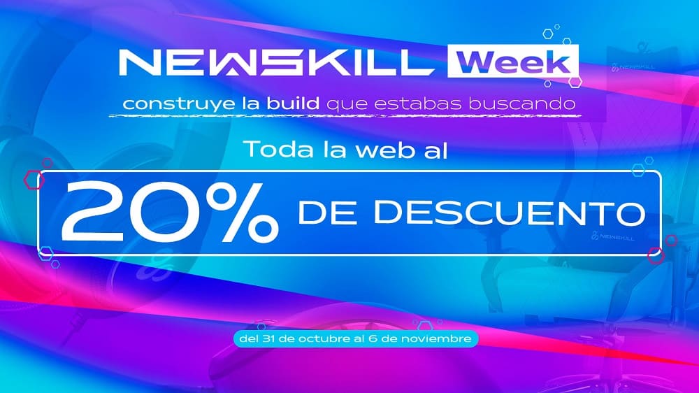 Renovad vuestros periféricos en la Newskill Week, una semana con toda la web al 20% de descuento