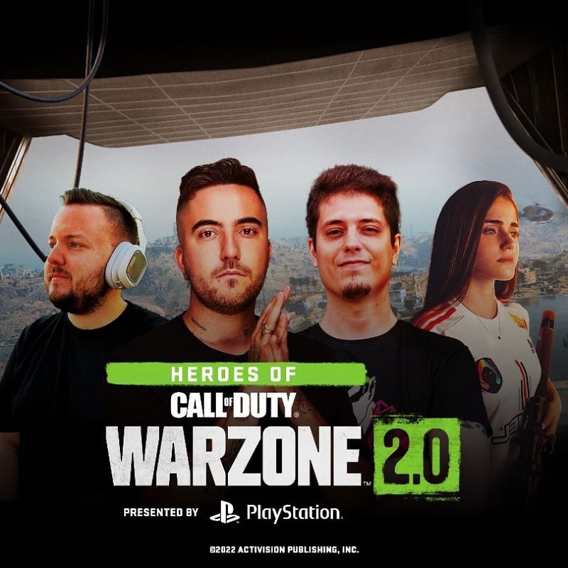 Call of Duty: Warzone 2.0 reúne a la comunidad Call of Duty para encontrar la siguiente generación de streamers en Heroes of Warzone 2.0