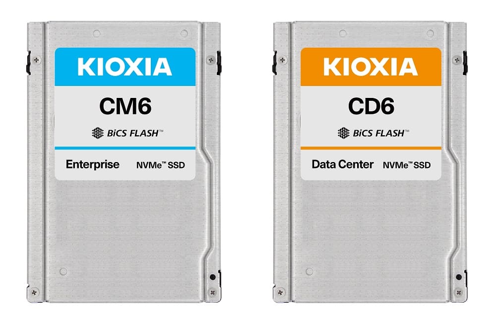 Kioxia SSD CM6 y CD6 portada