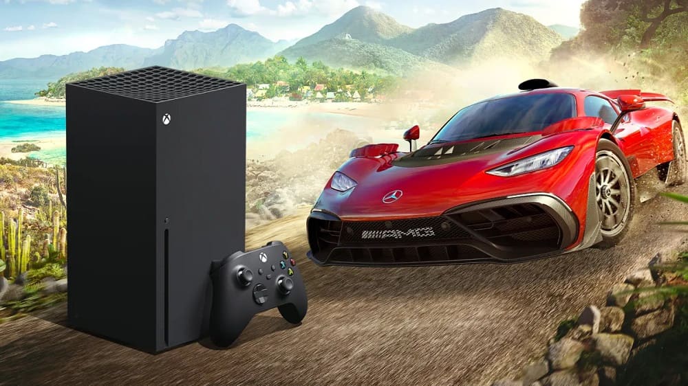 Pack Xbox Series X con Forza Horizon 5 portadas
