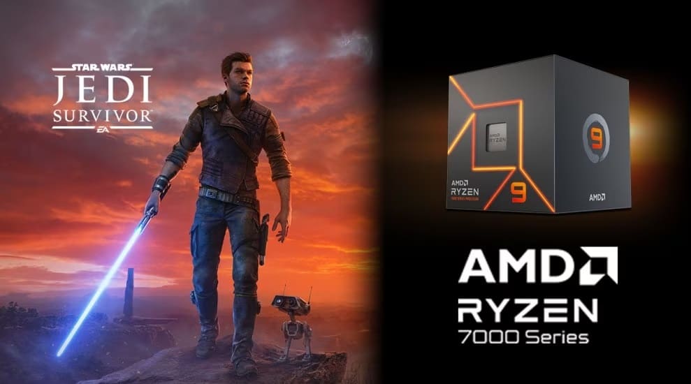 Los AMD Ryzen 7000X3D no incluyen Star Wars Jedi: Survivor