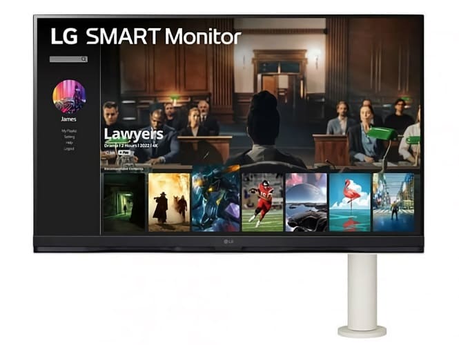 LG lanzará sus nuevos monitores LCD 4K 32SQ730S-W y 32SQ780S-W con WebOS