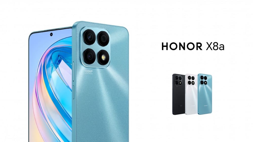 Honor X8a anunciado con panel de 90Hz y cámara principal de 100MP