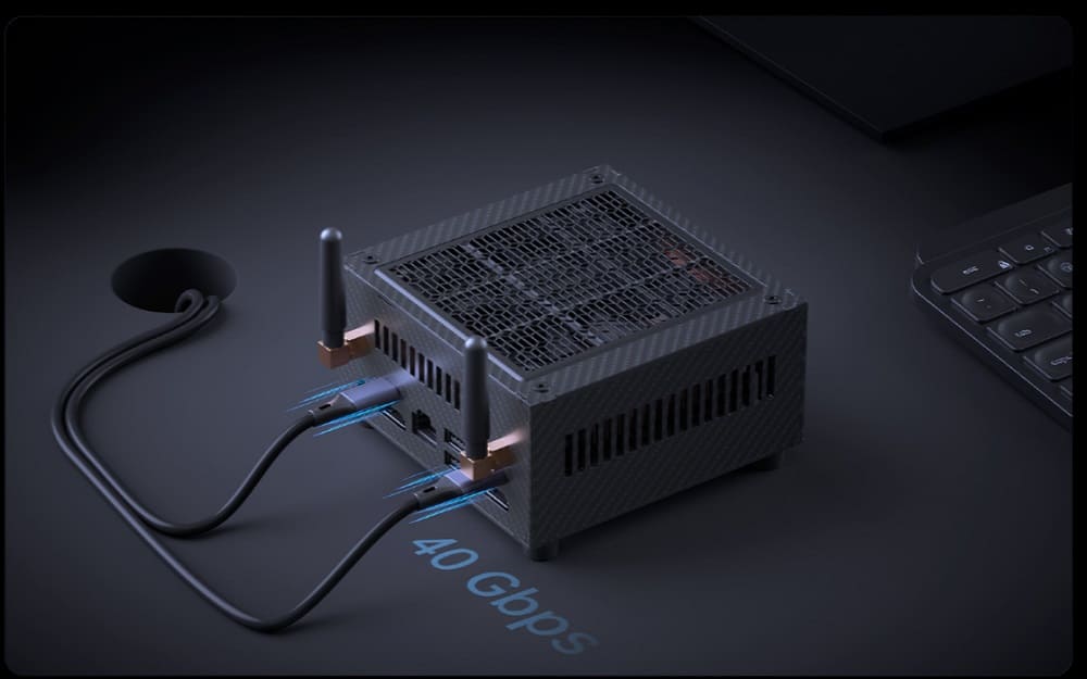 Minisforum presenta el mini PC NUCG5 con Intel Core i5-1240P y dos puertos Thunderbolt 4