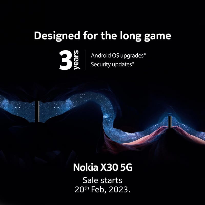 Nokia X30 portada