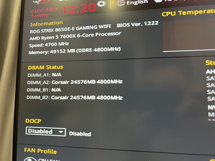 La instalación de módulos DDR5 de 24 GB en la plataforma AMD Ryzen 7000 arroja resultados mixtos: funciona pero no arranca