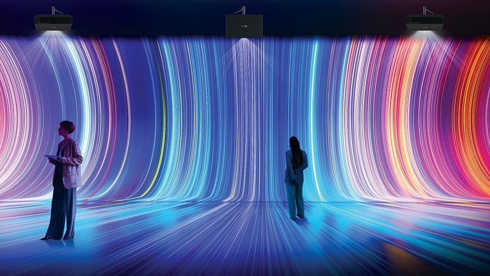 LG lanza su primer proyector para grandes exposiciones digitales inmersivas
