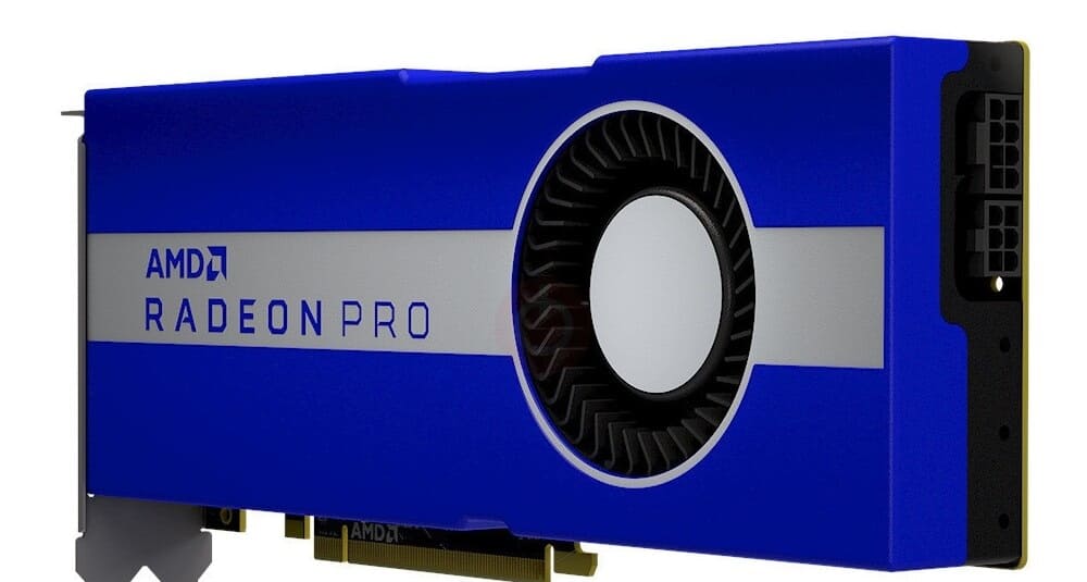 Avistada la nueva GPU AMD Radeon Pro W7900