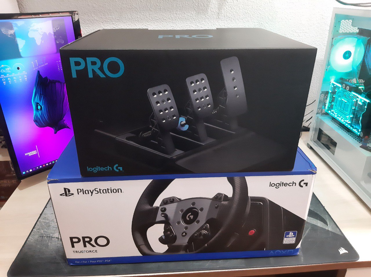 Guía del usuario del volante de carreras logitech G923 Trueforce