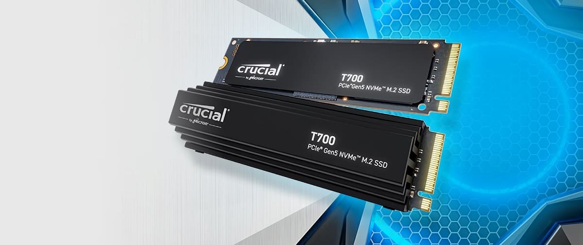 Los SSD PCIe Gen 5 Crucial T700 ya están disponibles para su reserva