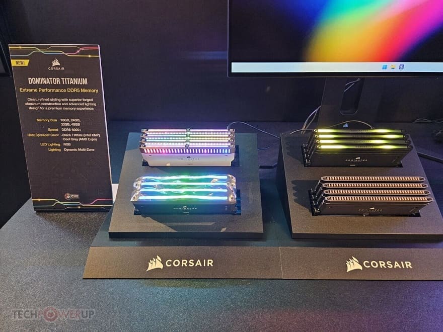 Corsair revela su memoria DDR5 Dominator Titanium y su exclusiva refrigeración DHX sin ventilador