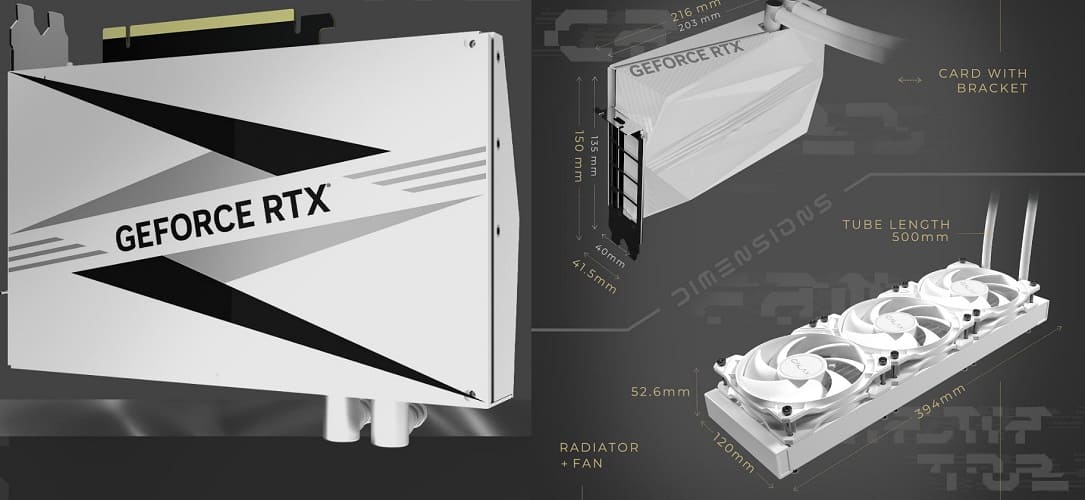 GALAX presenta la gama GeForce RTX 4090 Hydro con refrigeración líquida AIO