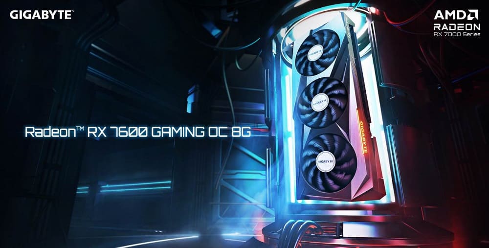 Gigabyte Radeon RX 7600 Gaming OC 8G portada