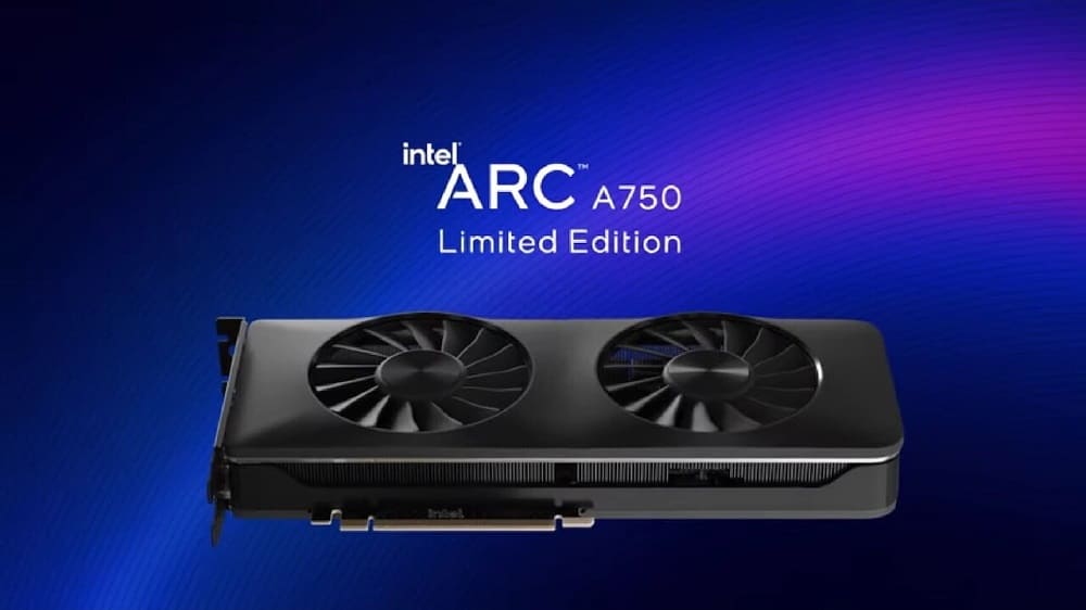 Intel Arc A750 Limited Edition rebajada a 199 dólares