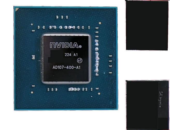NVIDIA muestra el silicio AD107 que impulsa la RTX 4060