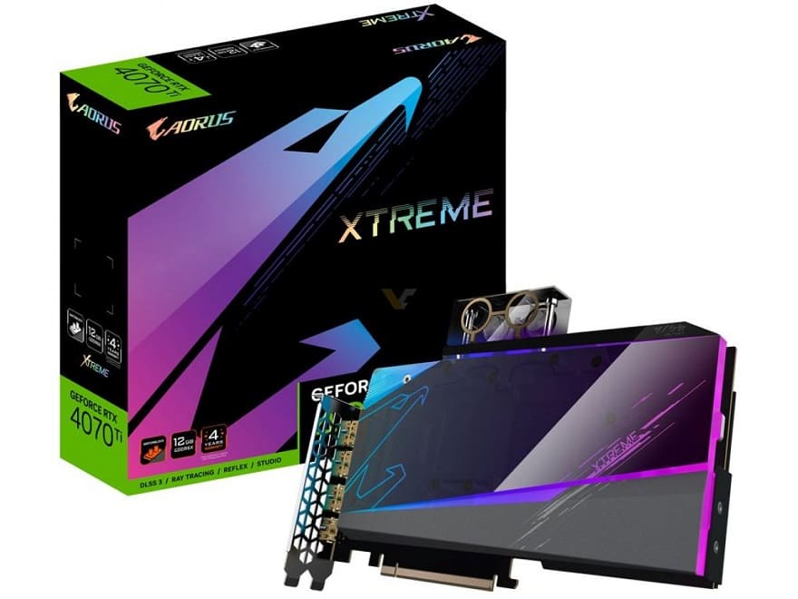 Gigabyte combina agua y RGB en la nueva serie GeForce RTX 4070 Ti AORUS WaterForce