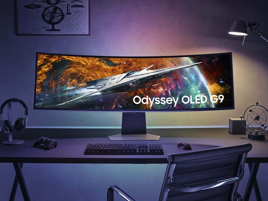 Samsung lanza su nuevo monitor gaming Odyssey OLED G9