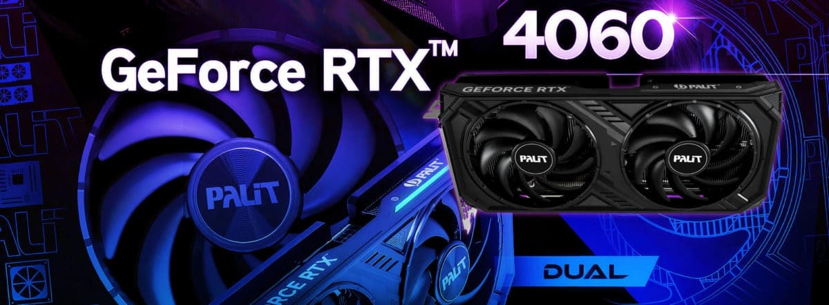 La GPU personalizada Palit GeForce RTX 4060 Dual listada en Alemania por 339€