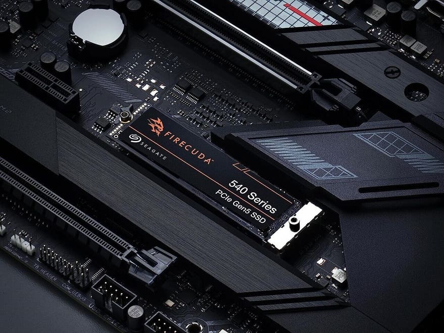 El próximo SSD NVMe PCIe 5.0 Seagate FireCuda 540 ya está disponible para su reserva
