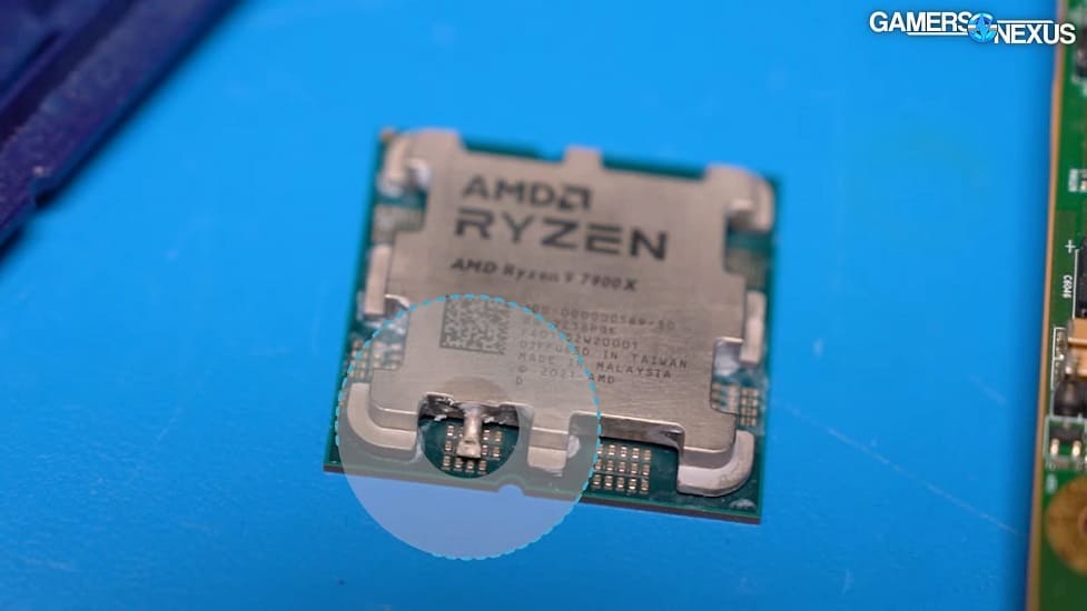 AMD experimentó con un diseño de disipador de cámara de vapor para los procesadores AMD Ryzen 7000