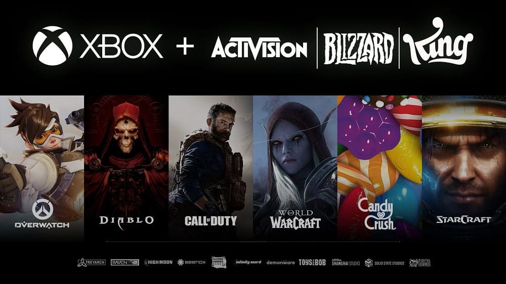 Microsoft y Activision Blizzard portada
