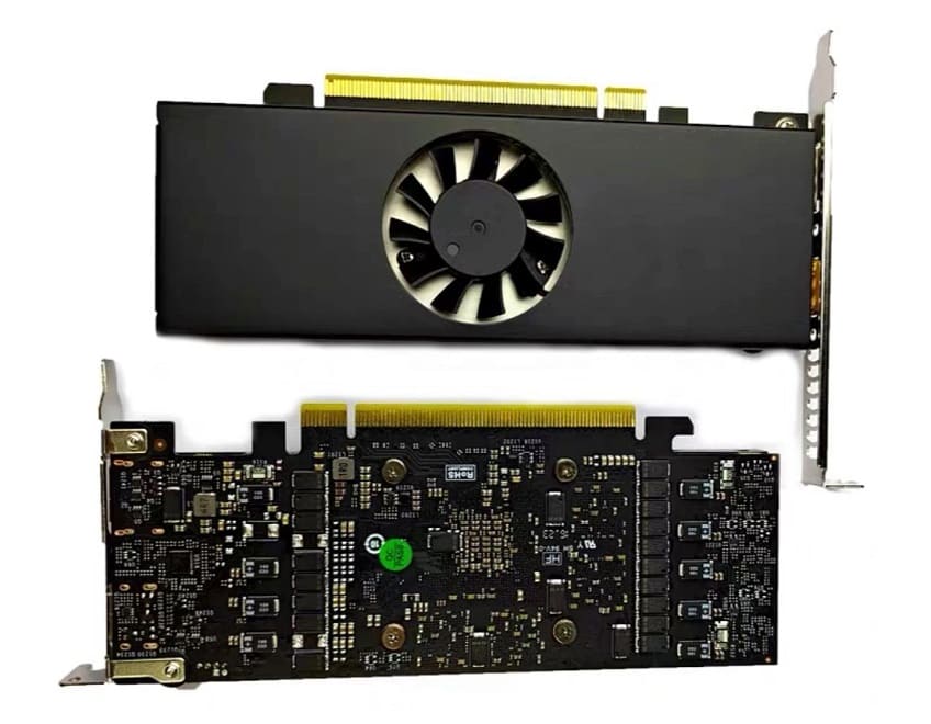 La RTX 3050 para portátiles se presenta como una GPU de sobremesa de perfil bajo y 65W