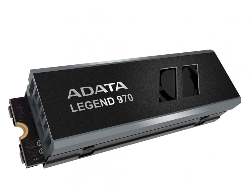 ADATA LEGEND 970: unidad SSD PCIe 5.0 con disipador térmico y microventilador