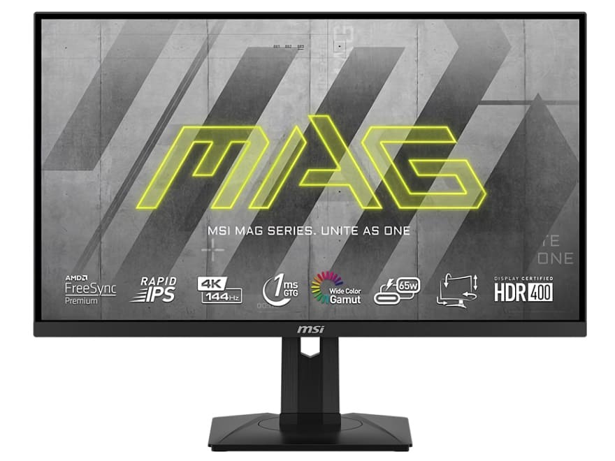 MSI presenta MAG 274UPF: monitor gaming LCD 4K de 27 pulgadas con panel Rapid IPS