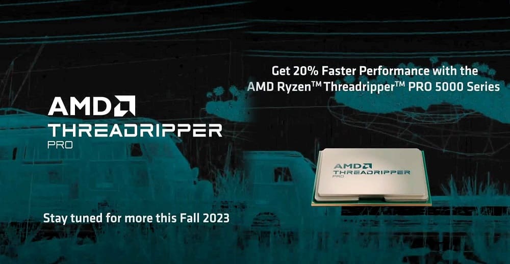 AMD Threadripper PRO 7000 llegará este otoño con un rendimiento un 20% más rápido que la serie 5000, 96 núcleos confirmados