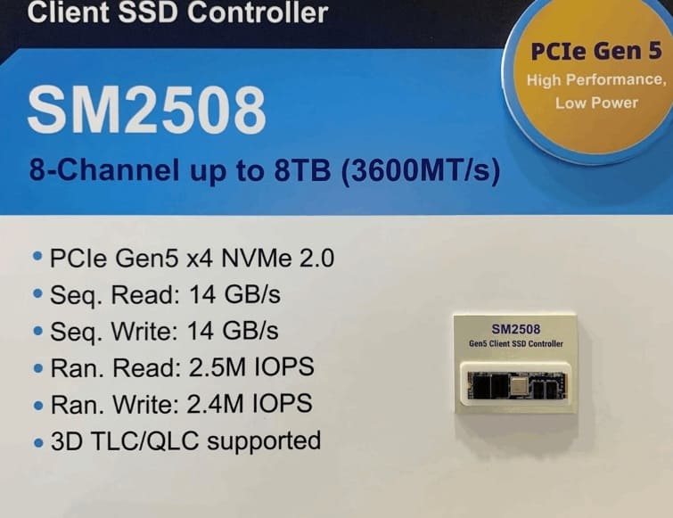 Los fabricantes de portátiles adoptarán gradualmente los SSD PCIe 5.0 para finales de 2024