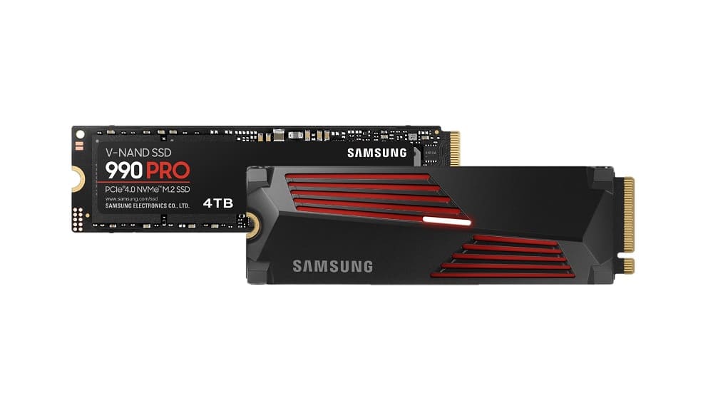 La serie 990 PRO SSD de 4 TB de Samsung ofrece el máximo rendimiento y capacidad para jugadores y creadores