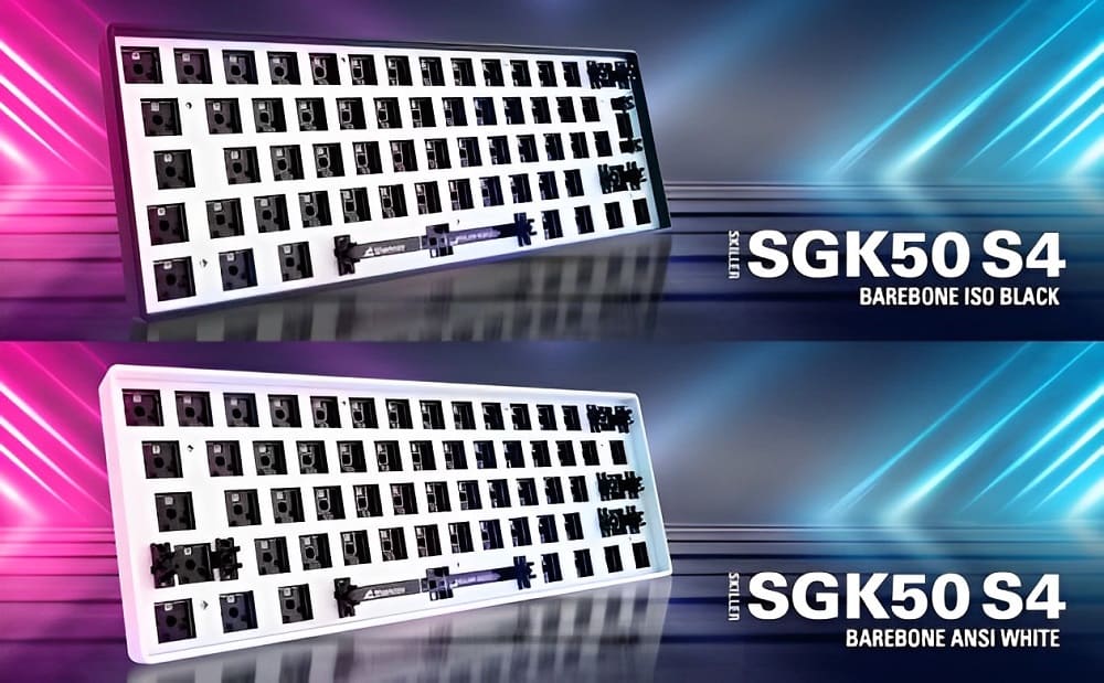 Sharkoon presenta el teclado personalizable SKILLER SGK50 S4 Barebone