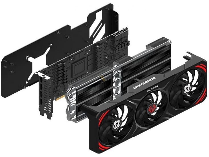 Las GPUs Vastarmor Radeon RX 7800/7700XT Alloy incorporan un "hipnótico" RGB en los ventiladores