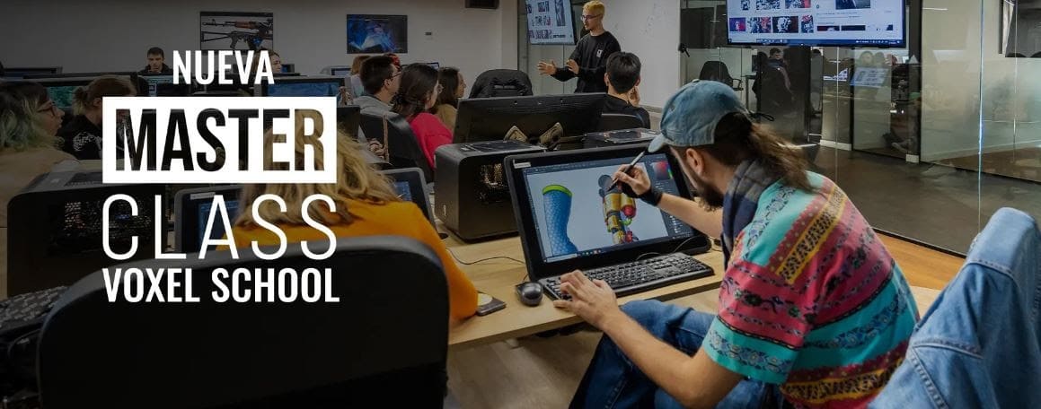 Voxel School organiza 10 workshops y 2 conferencias gratuitas para formarte en las artes digitales