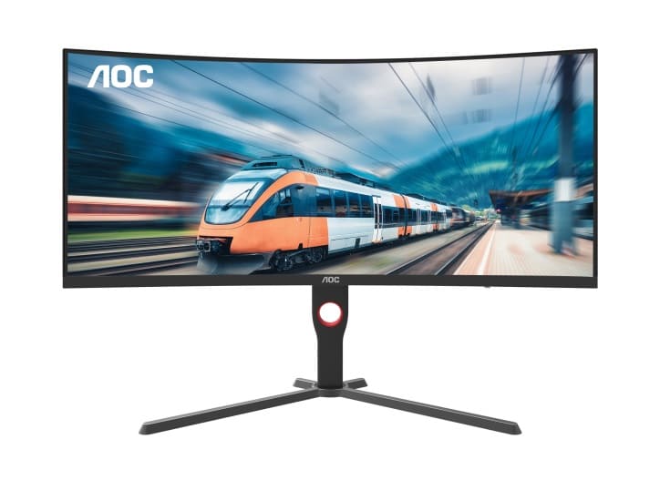 AOC presenta un nuevo monitor gaming curvo con calibración de color de fábrica y una relación de contraste de 4.000:1