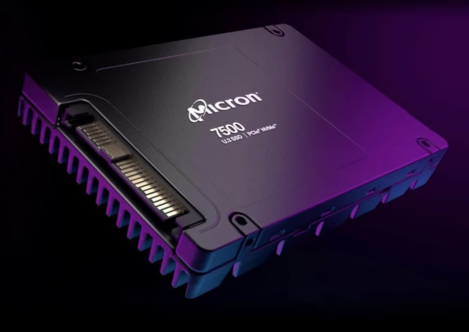 Micron lanza los SSD 7500 con 232 capas de memoria 3D NAND para centros de datos