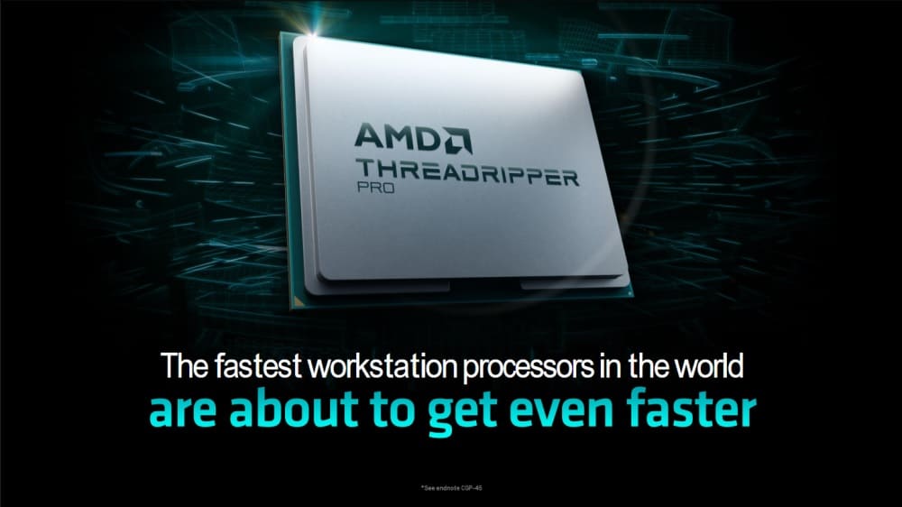 AMD lanza el Threadripper PRO 7995WX, un nuevo procesador de 96 núcleos para workstations de próxima generación