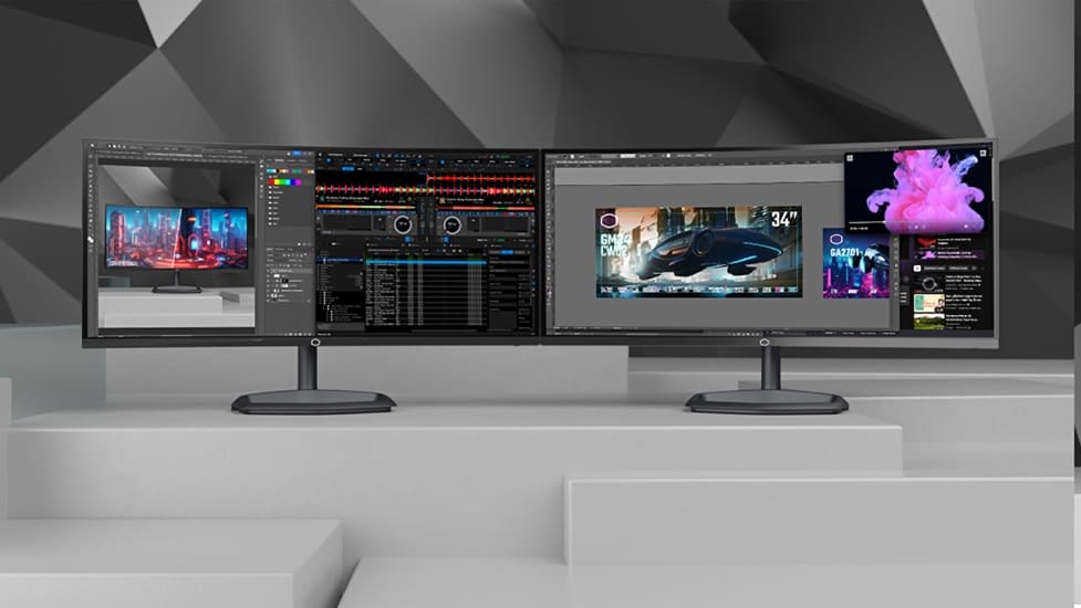 Cooler Master GM34-CWQ2: nuevo monitor gaming VA ultrawide con curvatura 1500R y tasa de refresco de 180 Hz
