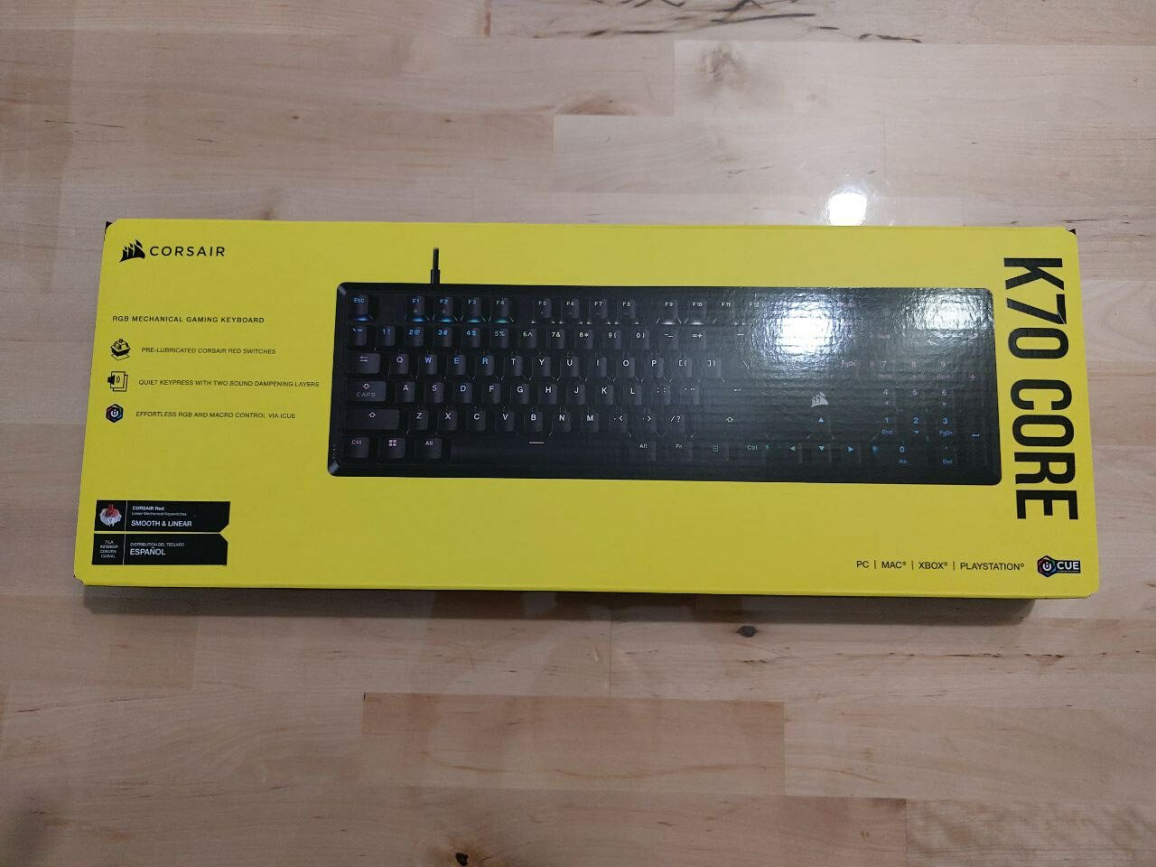 Análisis Corsair K70 CORE - Un teclado conocido en el tamaño mínimo