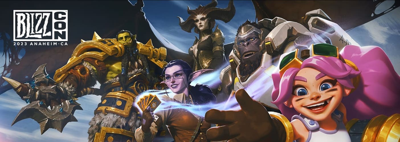 Blizzard se sube al escenario de la BlizzCon 2023 para anunciar tres nuevas expansiones de World of Warcraft, la primera expansión de Diablo IV, un nuevo héroe de Overwatch y mucho más