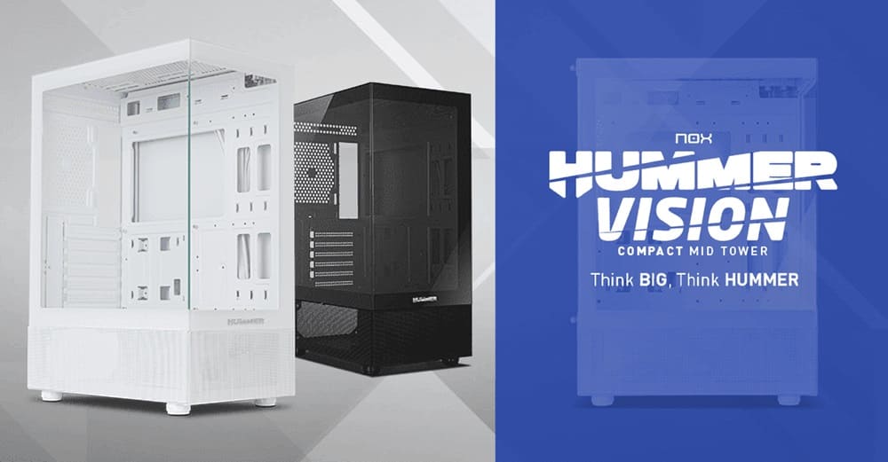 Nox anuncia su nueva incorporación al catálogo de cajas, Nox Hummer Vision