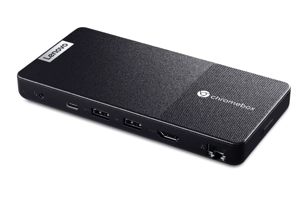 Lenovo lanza Chromebox Micro: Un compacto mini PC del tamaño de un smartphone con soporte para dos monitores 4K