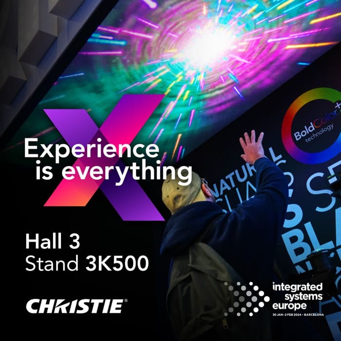 Christie at ISE 2024