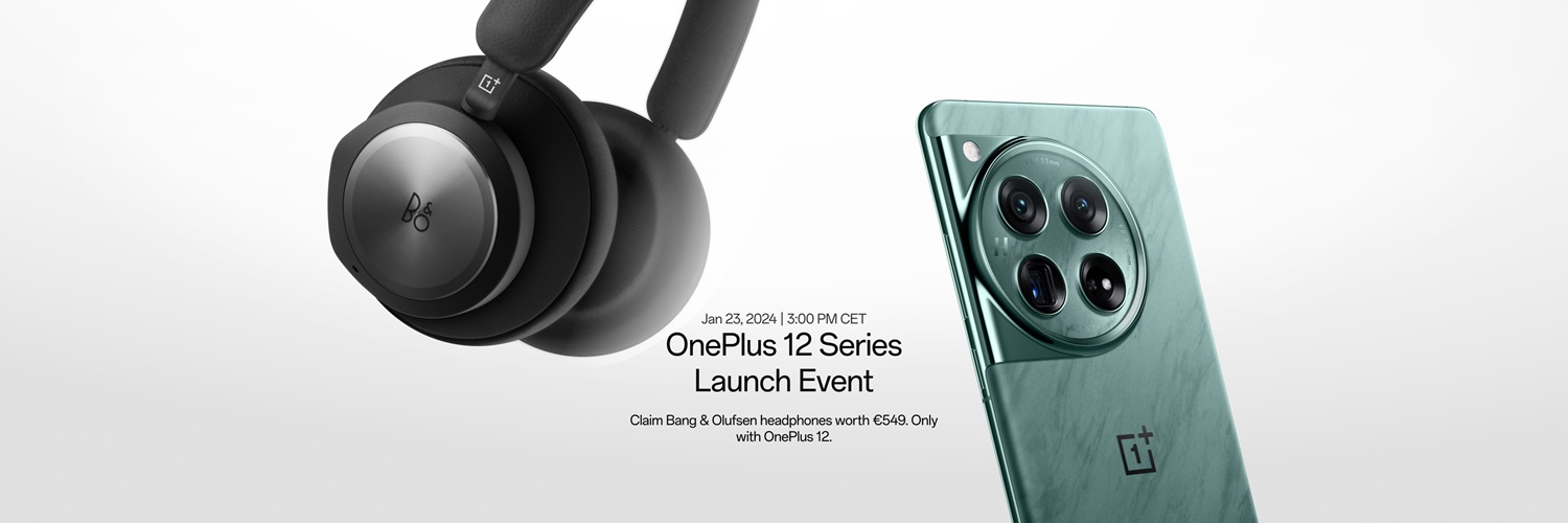 OnePlus ofrece unos auriculares Bang & Olufsen por valor de 549€ con la reserva del OnePlus 12