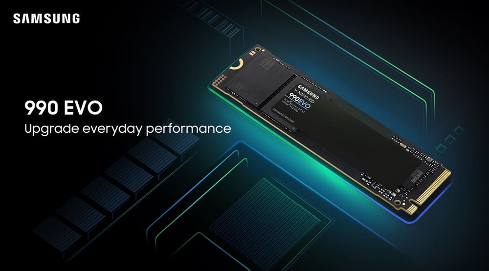 Samsung lanza la SSD 990 EVO: mayor rendimiento para gamers, empresas y profesionales creativos