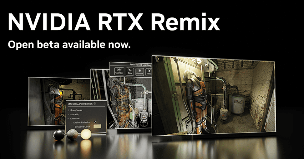 Ya disponible NVIDIA RTX Remix Open Beta