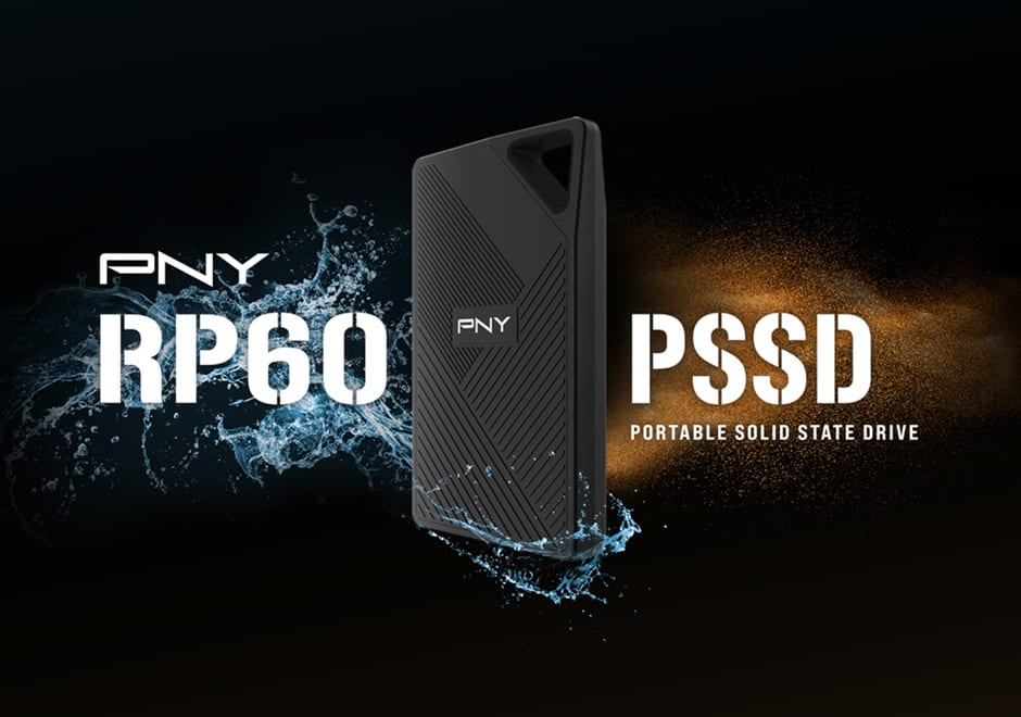 PNY presenta la SSD portátil RP60 con USB 3.2 Gen 2x2 Tipo-C