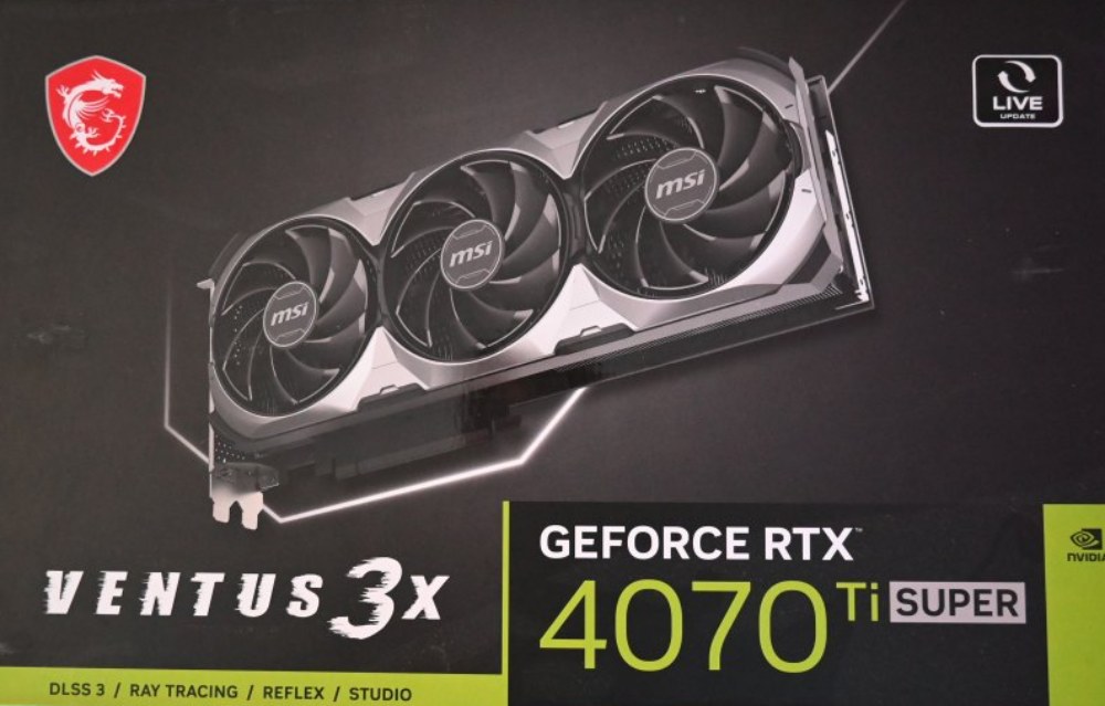 Análisis MSI GeForce RTX 4070Ti Super Ventus 3X