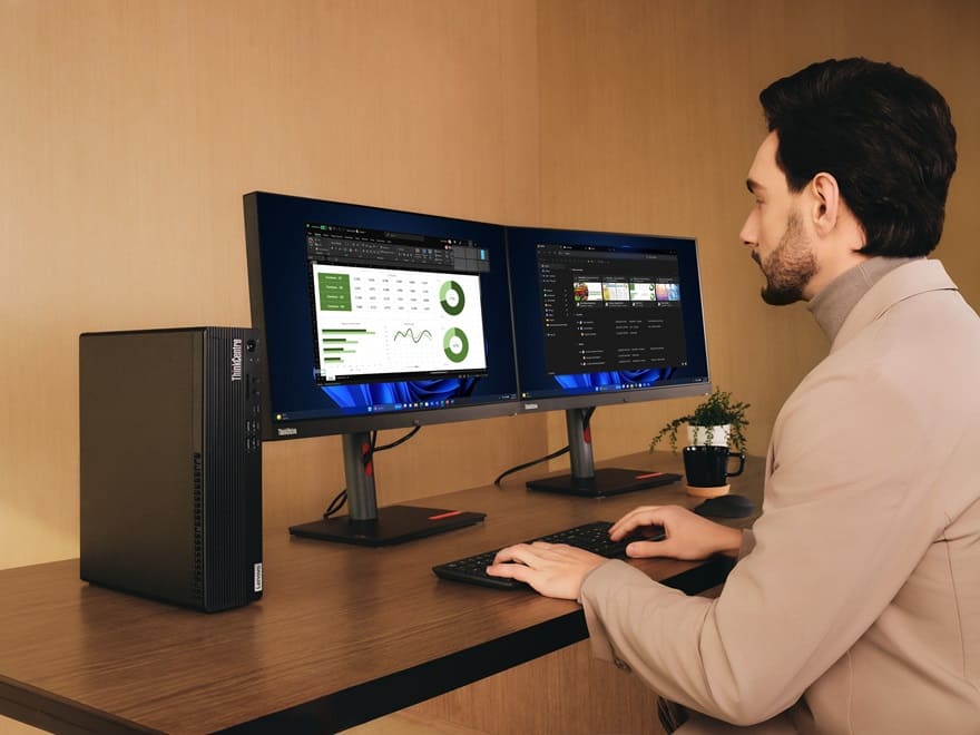 Lenovo abraza la era de los PCs con IA con los nuevos dispositivos sobremesa ThinkCentre impulsados por procesadores AMD Ryzen PRO 8000 Series desktop